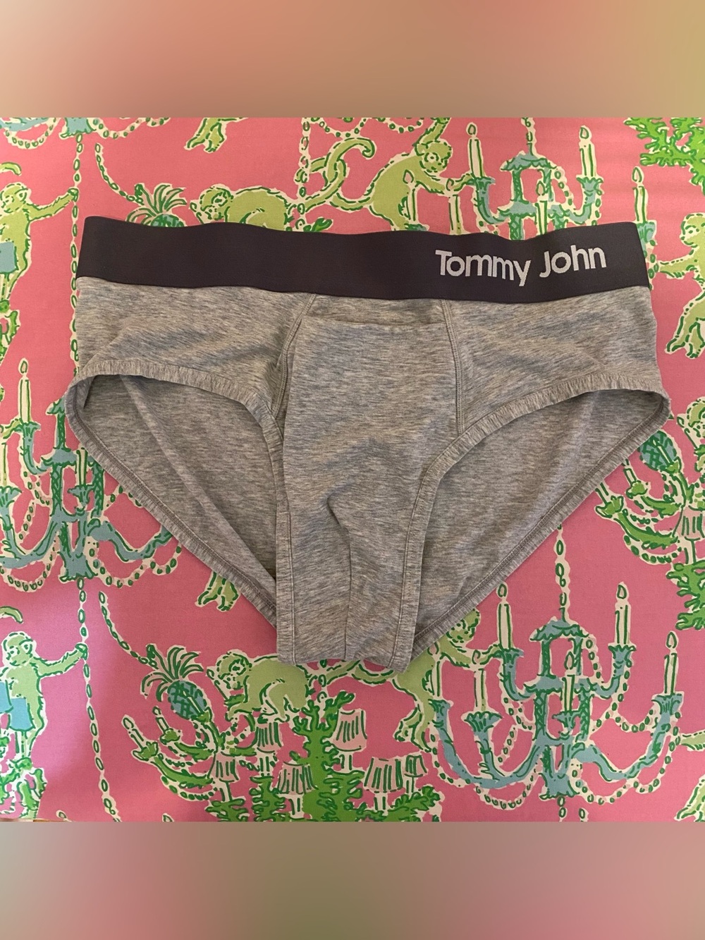 Tommy John gray cool cotton blend underwear size large